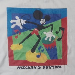 vintage crazy Mickey Mouse Rhythm Mazatlan Souvenir t shirt funny fun